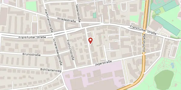 Karte der Umgebung von Moltkestraße 3, 97082 Würzburg