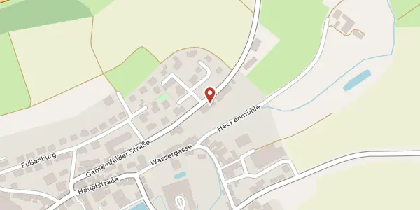 Karte der Umgebung von Gemeinfelder Str. 121, 97496 Burgpreppach