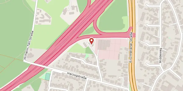 Karte der Umgebung von Andreas-Hofer-Str. 18, 46240 Bottrop