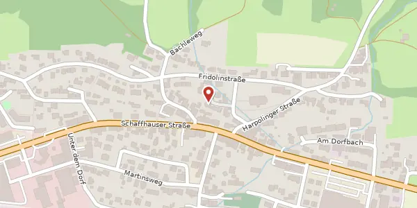 Karte der Umgebung von Kirchweg 5, 79713 Bad Säckingen