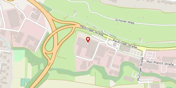 Karte der Umgebung von Reutlinger Straße 105, 72800 Eningen U. A.