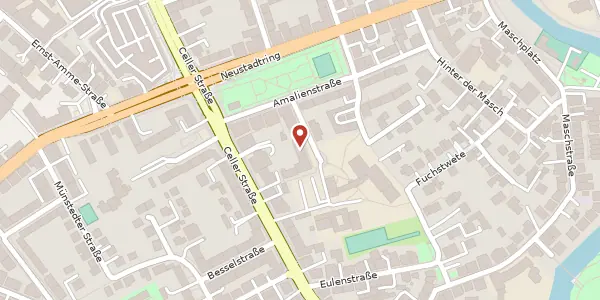 Karte der Umgebung von Blasiusstraße 8/9, 38114 Braunschweig