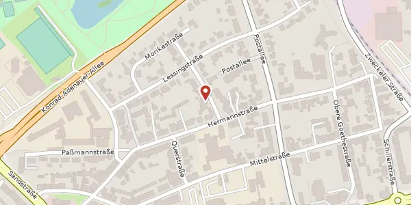 Karte der Umgebung von Kleiststr. 1a, 45964 Gladbeck