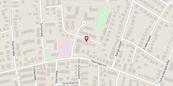 Karte der Umgebung von Hinrich-Thieß-Straße 33, 22844 Norderstedt