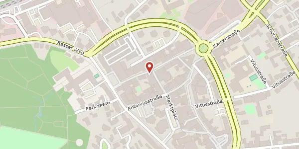 Karte der Umgebung von Hermannstr. 14, 45699 Herten