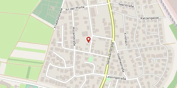 Karte der Umgebung von Beethovenstraße 30, 55450 Langenlonsheim