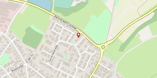 Karte der Umgebung von Favoritestraße 4, 76532 Baden-Baden