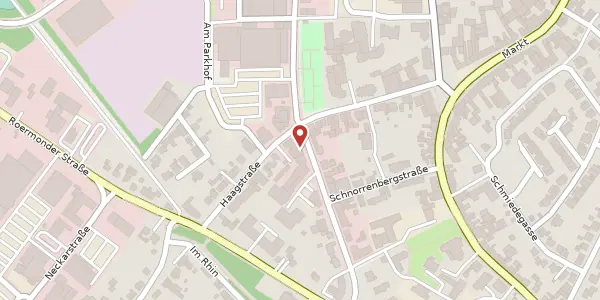 Karte der Umgebung von Parkhofstr. 29, 41836 Hückelhoven