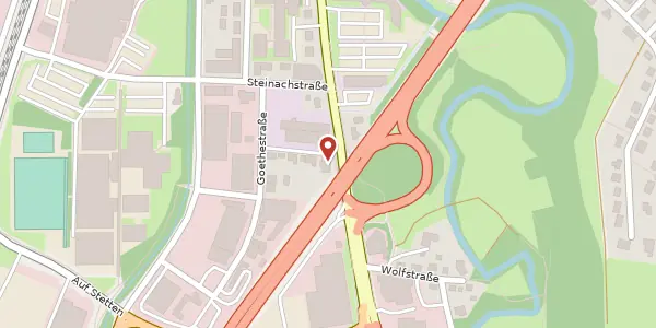 Karte der Umgebung von Wilhelm-Kraut-Straße 88, 72336 Balingen