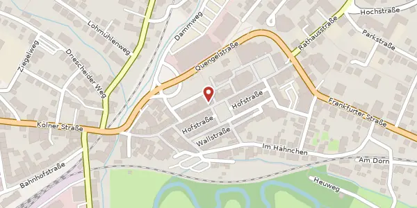 Karte der Umgebung von Wilhelmstraße 18, 57610 Altenkirchen