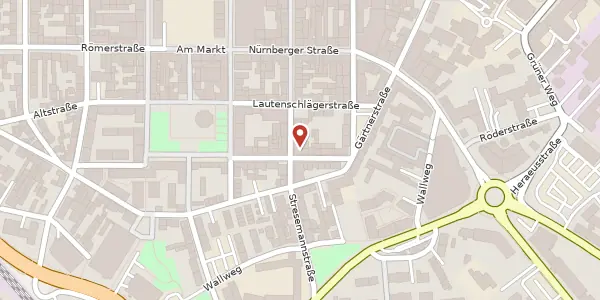 Karte der Umgebung von Schützenstr. 16, 63450 Hanau