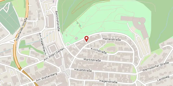 Karte der Umgebung von Hellenstr. 20, 59955 Winterberg