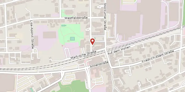 Karte der Umgebung von Hamburgstr. 2, 58453 Witten