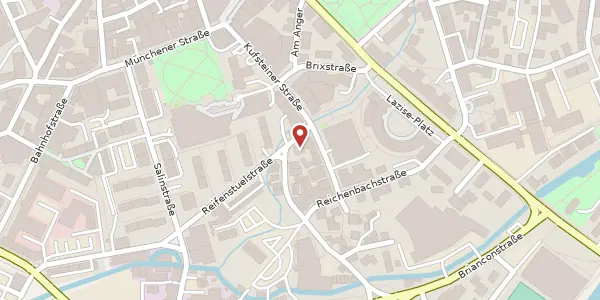 Karte der Umgebung von Kufsteiner Str. 13, 83022 Rosenheim