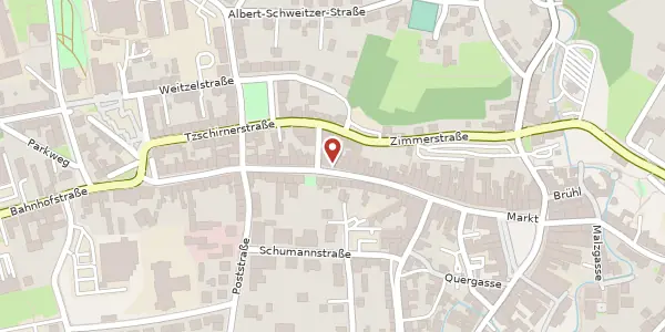 Karte der Umgebung von Rochlitzer Straße 48, 09648 Mittweida
