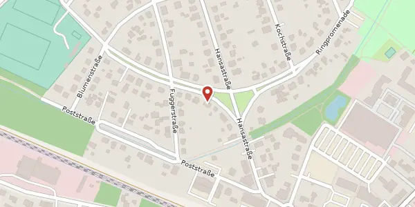 Karte der Umgebung von Ringpromenade 98, 14612 Falkensee