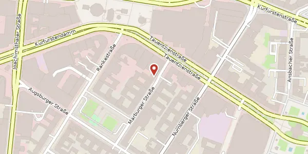 Karte der Umgebung von Marburger Straße 2, 10789 Berlin