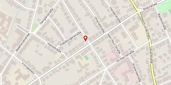 Karte der Umgebung von Rheinallee 27, 53173 Bonn