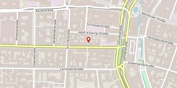 Karte der Umgebung von Schwanthalerstr. 12, 80336 München