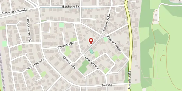Karte der Umgebung von Lindenplatz 17, 69514 Laudenbach (Bergstraße)