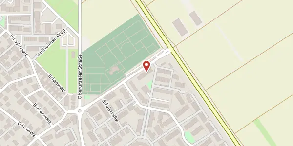 Karte der Umgebung von Hunsrückstr. 46, 65760 Eschborn