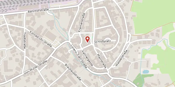 Karte der Umgebung von Stadtplatz 3, 93437 Furth