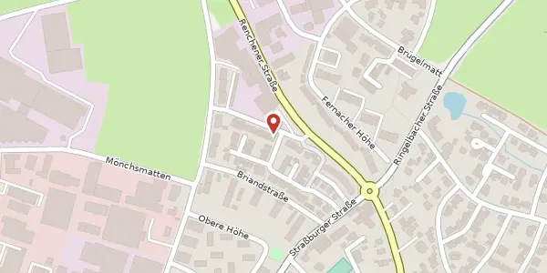 Karte der Umgebung von In der Blumenau 7, 77704 Oberkirch (Baden)