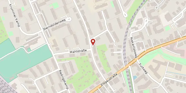 Karte der Umgebung von Haseldorfer Weg 10, 22523 Hamburg