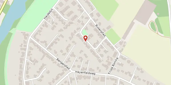 Karte der Umgebung von Rickfeldsweg 15, 47802 Krefeld