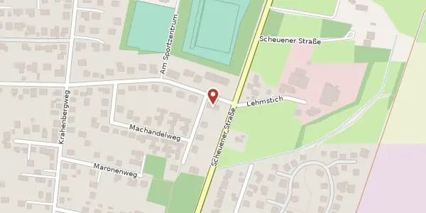 Karte der Umgebung von Birkenweg 2, 29229 Celle