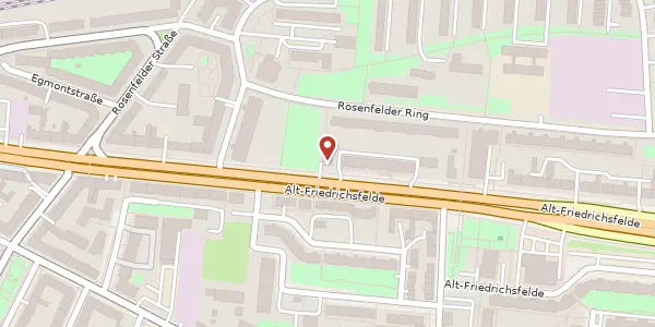 Karte der Umgebung von Alt-Friedrichsfelde 115, 10315 Berlin