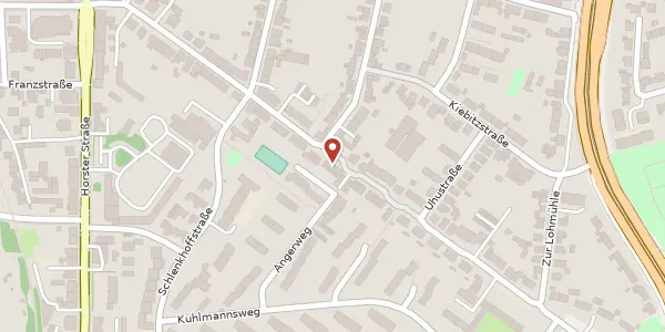 Karte der Umgebung von Beckeradsdelle 50 b, 45897 Gelsenkirchen