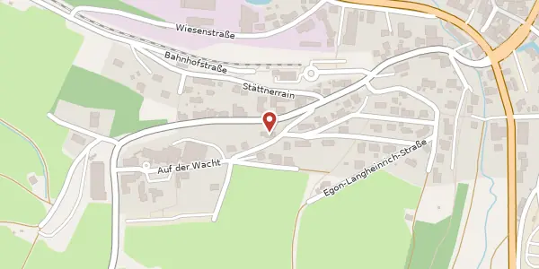 Karte der Umgebung von Auf der Wacht 6, 36129 Gersfeld