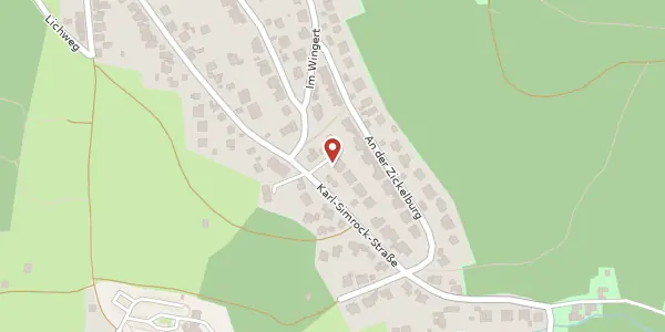 Karte der Umgebung von Karl-Simrock-Straße 49, 53604 Bad Honnef