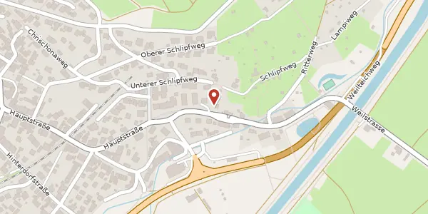 Karte der Umgebung von Hauptstraße 6, 79576 Weil am Rhein