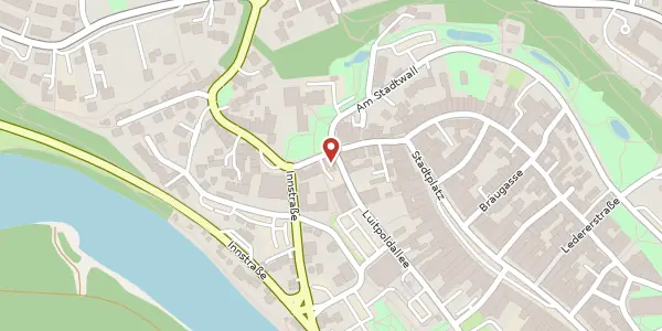 Karte der Umgebung von Katharinenplatz 13, 84453 Mühldorf