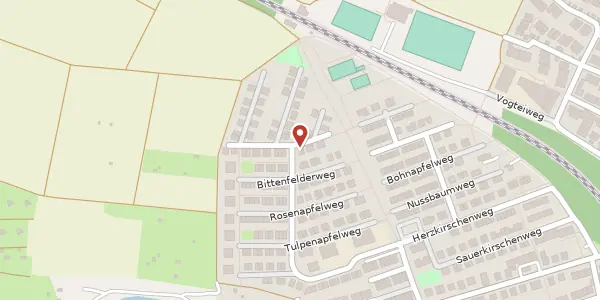 Karte der Umgebung von Gewürzluikenweg 24, 70437 Stuttgart