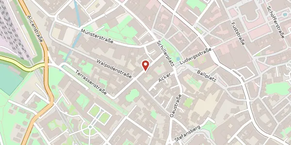 Karte der Umgebung von Emmerich-Josef-Str. 18, 55116 Mainz