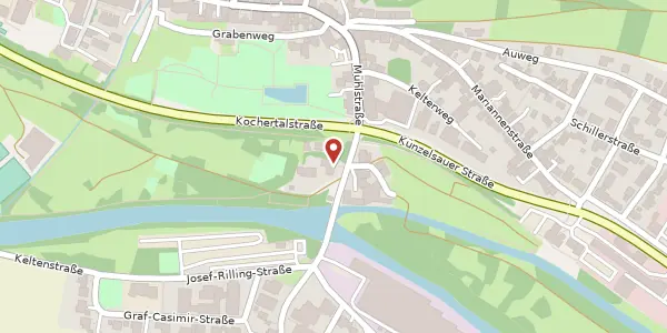 Karte der Umgebung von Christian-Bürkert-Straße 4, 74653 Ingelfingen