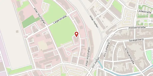 Karte der Umgebung von Alter Holzhafen 8, 23966 Wismar