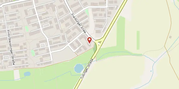 Karte der Umgebung von Freiburger Allee 82, 71034 Böblingen