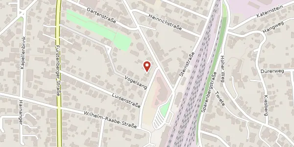 Karte der Umgebung von Südstraße 3, 37603 Holzminden