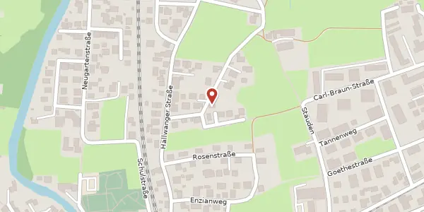 Karte der Umgebung von Osternacher Weg 8 b, 83209 Prien