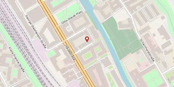 Karte der Umgebung von Lydia-Rabinowitsch-Straße 7, 10557 Berlin