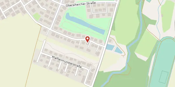 Karte der Umgebung von Niederviehbacher Str. 88, 94315 Straubing