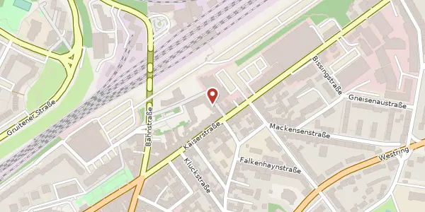 Karte der Umgebung von Lienhardstr. 3, 42329 Wuppertal