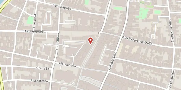 Karte der Umgebung von Breite Straße 44, 23552 Lübeck