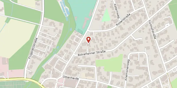 Karte der Umgebung von Bokelfenner Str. 21 b, 33758 Schloß Holte-Stukenbrock