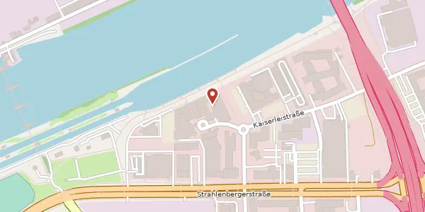Karte der Umgebung von Kaiserleistr. 41-43, 63067 Offenbach am Main