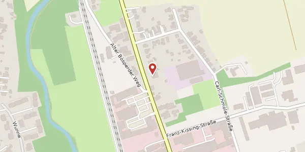 Karte der Umgebung von Fröndenberger Str. 114, 58706 Menden